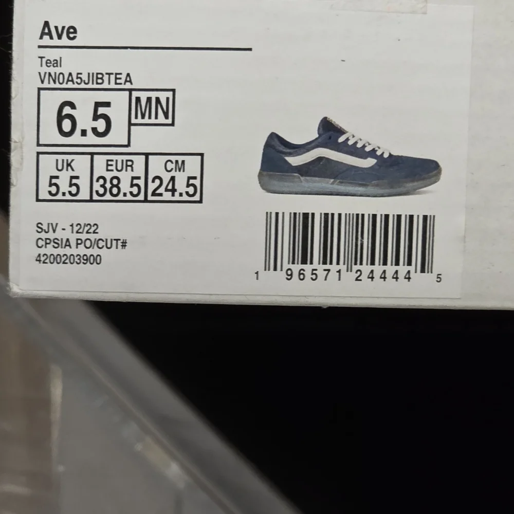 Vans Ave Teal Men’s 6.5 / Women’s 8 New - Picture 2 of 6